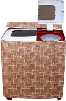 KUBER INDUSTRIES Semi-Automatic Washing Machine  Cover(Width: 82 cm, Brown)