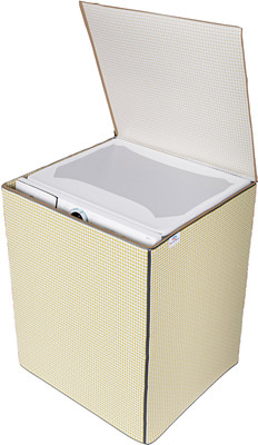 Heart Home Top Loading Washing Machine  Cover(Width: 59 cm, Golden)
