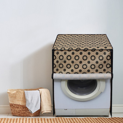 Dream Care Front Loading Washing Machine  Cover(Width: 66.04 cm, Beige, Black)