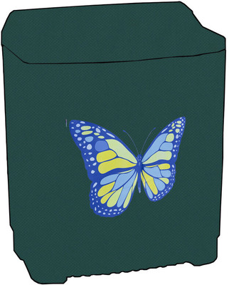 Delideal Semi-Automatic Washing Machine  Cover(Width: 33 cm, Green)