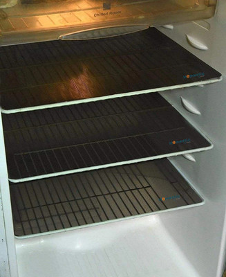 HOMESTIC Fridge Mat(Width: 48 cm, Black)