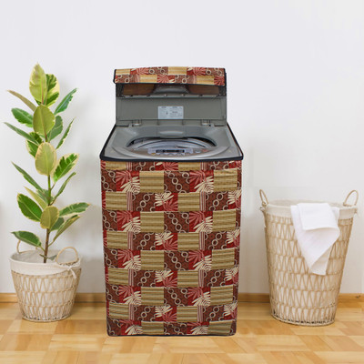 Glassiano Top Loading Washing Machine  Cover(Width: 66.04 cm, Yellow)
