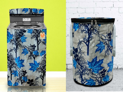 Kanushi Industries Top Loading Washing Machine  Cover(Width: 58 cm, Blue)