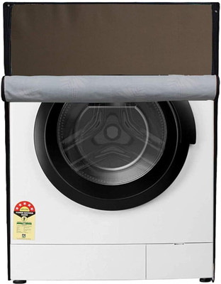 Wings Star Front Loading Washing Machine  Cover(Width: 63 cm, Beige)