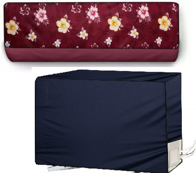 SOHTRA Air Conditioner  Cover(Width: 24.13 cm, RED)
