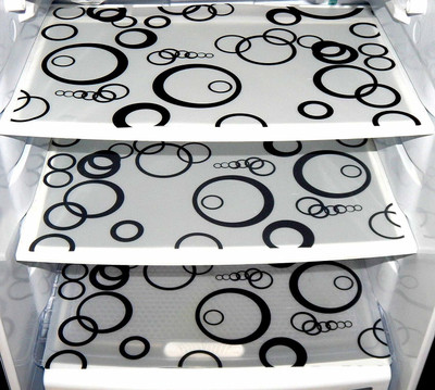 REVEXO Fridge Mat(Width: 40 cm, Multicolor)