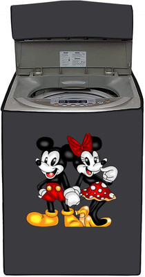 ME AND ME Top Loading Washing Machine  Cover(Width: 74 cm, Blue, Red)
