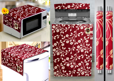 Comfort House Top Loading Washing Machine  Cover(Width: 79 cm, Maroon)