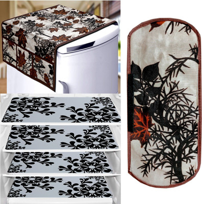 Comfort House Fridge Mat(Width: 99 cm, BROWN)