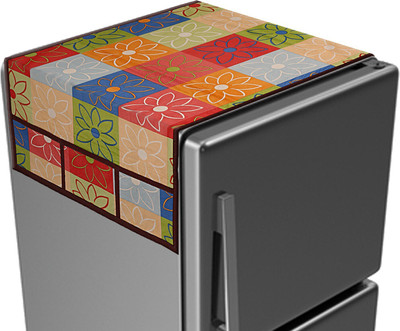 KUBER INDUSTRIES Refrigerator  Cover(Width: 98 cm, Multicolour)