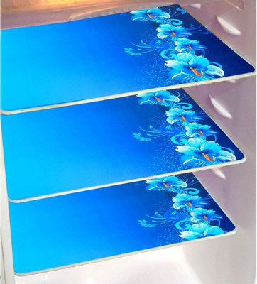 LooMantha Fridge Mat(Width: 30 cm, Blue)