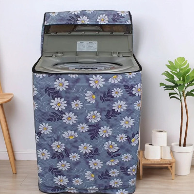 Creadcraft Top Loading Washing Machine  Cover(Width: 58.42 cm, Blue)