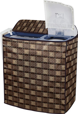 Star Weaves Semi-Automatic Washing Machine  Cover(Width: 84 cm, Brown)