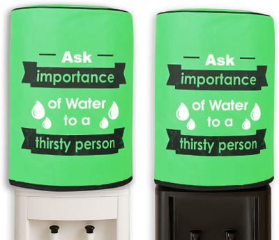 KUBER INDUSTRIES Water Dispenser  Cover(Width: 28 cm, Green)
