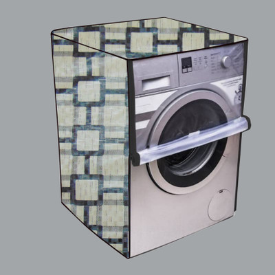 Nitasha Front Loading Washing Machine  Cover(Width: 60 cm, Yellow, Brown, Black)