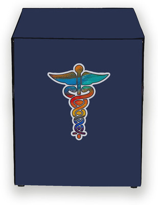 Hizing Front Loading Washing Machine  Cover(Width: 66 cm, Blue, Multicolor)