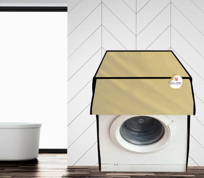 GURU-ISHMA Front Loading Washing Machine  Cover(Width: 53.34 cm, Beige)