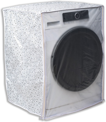 Classic Front Loading Washing Machine  Cover(Width: 63 cm, WHITE, GREY)