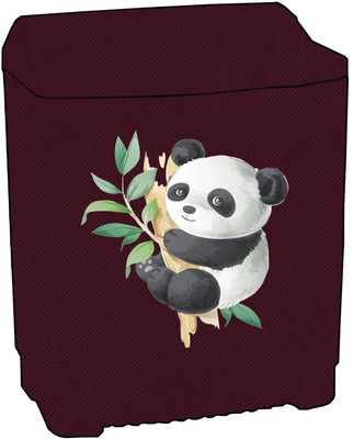 Delideal Semi-Automatic Washing Machine  Cover(Width: 83 cm, Maroon)
