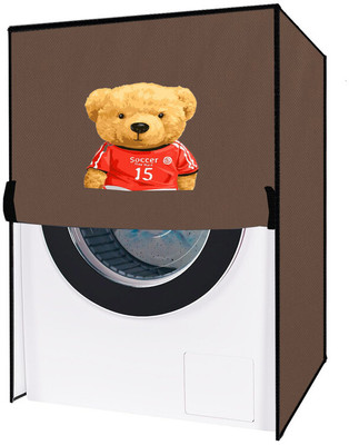 Delideal Front Loading Washing Machine  Cover(Width: 66 cm, Beige)