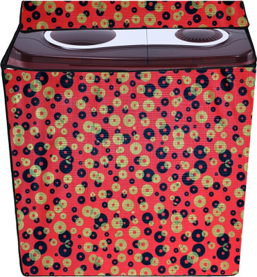 ADR VARiant Semi-Automatic Washing Machine  Cover(Width: 73.66 cm, Red,Black)