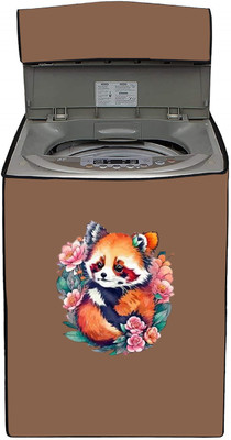Delideal Top Loading Washing Machine  Cover(Width: 60 cm, Beige)