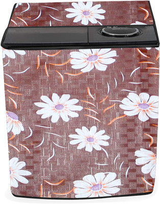 BT TRADERS Semi-Automatic Washing Machine  Cover(Width: 84 cm, Red)