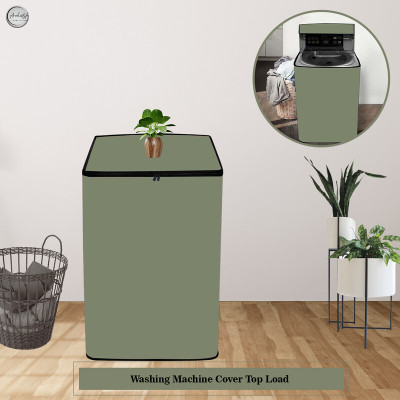 Hillberg Top Loading Washing Machine  Cover(Width: 60.43 cm, Beige)