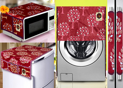 Comfort House Front Loading Washing Machine  Cover(Width: 79 cm, Maroon)