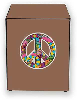 Hizing Front Loading Washing Machine  Cover(Width: 65 cm, Beige, Purple)