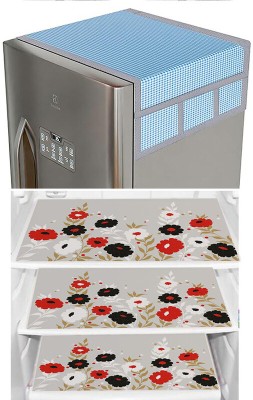 Dakshya Industries Refrigerator  Cover(Width: 54 cm, Beige)