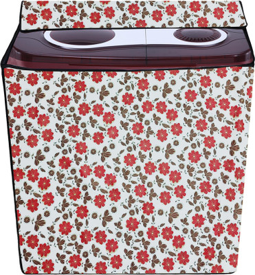 ADR VARiant Semi-Automatic Washing Machine  Cover(Width: 73.66 cm, White,Red)