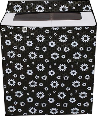 Homeify Semi-Automatic Washing Machine  Cover(Width: 80 cm, black)