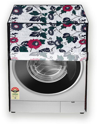 Hizing Front Loading Washing Machine  Cover(Width: 69 cm, Silver, Pink)