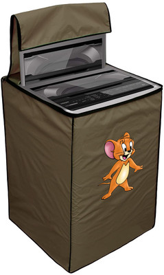 MMGRN Top Loading Washing Machine  Cover(Width: 66 cm, Beige)