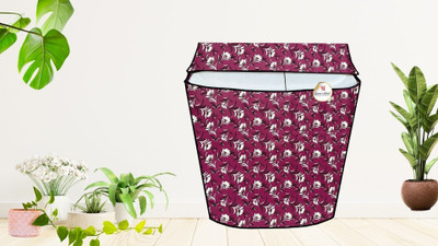 GURU ISHMA Semi-Automatic Washing Machine  Cover(Width: 88.9 cm, pink)
