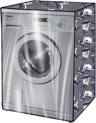 KVAR Front Loading Washing Machine  Cover(Width: 61 cm, Grey, White)