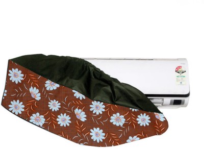 AAJ KA FASHION Air Conditioner  Cover(Width: 85 cm, Brown,White)