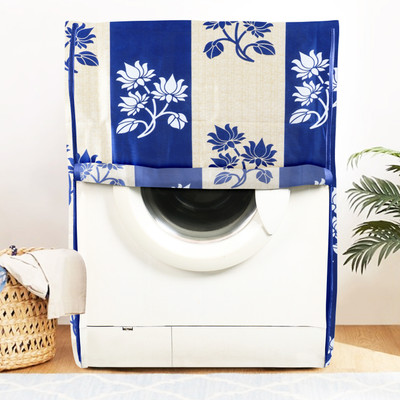 Wishland Front Loading Washing Machine  Cover(Width: 58.42 cm, Blue)