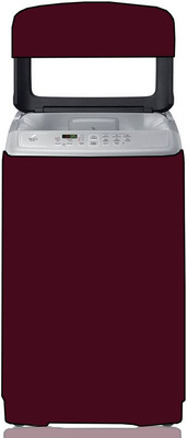 KVAR Top Loading Washing Machine  Cover(Width: 63 cm, Maroon)