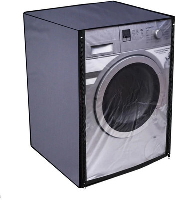 Nitasha Front Loading Washing Machine  Cover(Width: 71 cm, Grey)