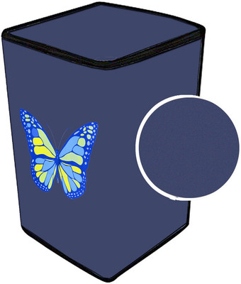 JM Homefurnishings Top Loading Washing Machine  Cover(Width: 79 cm, Blue)
