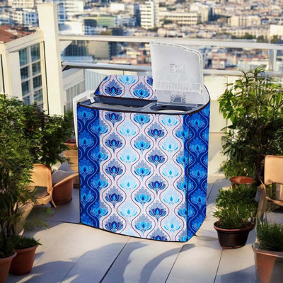 shrinitya Semi-Automatic Washing Machine  Cover(Width: 81 cm, Multicolor)