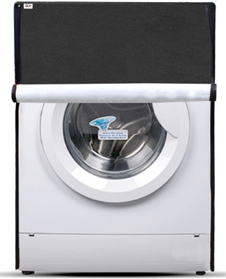 Rubieq Front Loading Washing Machine  Cover(Width: 63 cm, Black)