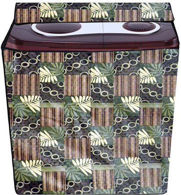 Decorly Furnishings Semi-Automatic Washing Machine  Cover(Width: 83 cm, MALTICOLOUR)