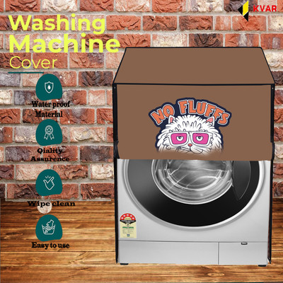 KVAR Front Loading Washing Machine  Cover(Width: 66 cm, Beige)