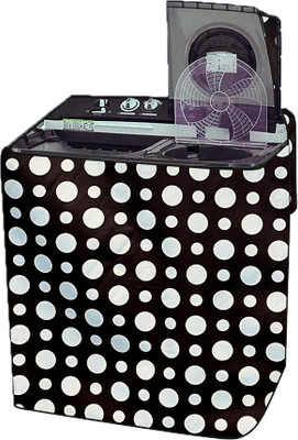 Adira Semi-Automatic Washing Machine  Cover(Width: 93 cm, Black)
