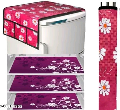 Flipkart SmartBuy Refrigerator  Cover(Width: 99 cm, PINK ,)