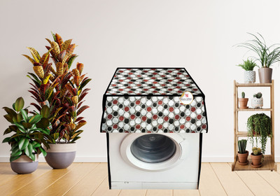 GURU-ISHMA Front Loading Washing Machine  Cover(Width: 60.96 cm, grey)