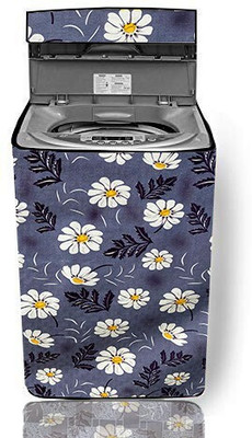 KVAR Top Loading Washing Machine  Cover(Width: 65 cm, Gray, White)